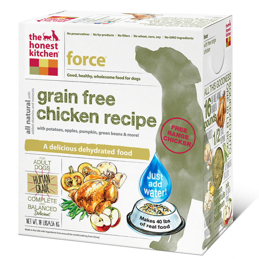 Honest Kitchen Grain-Free Chicken Dehydrated Dog Food - 10 lbs BOX