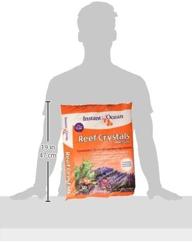 Instant Ocean Reef Crystals Reef Salt Box Aquarium Marine Salt - 50 Gal
