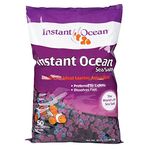 Instant Ocean Sea Salt Box Aquarium Marine Salt - 50 Gal