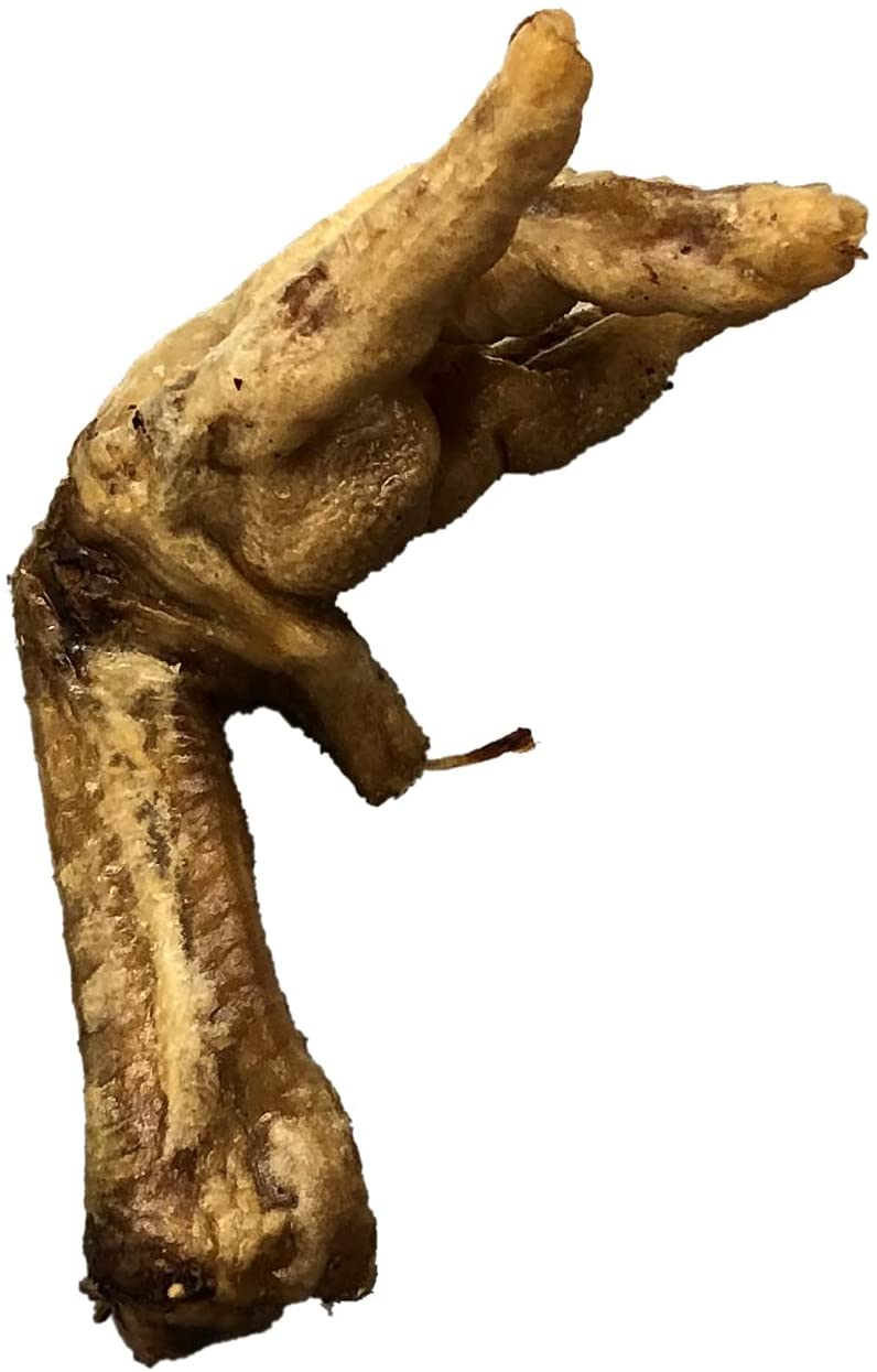 Jones Natural Chews Chicken Feet Bulk Box Natural Dog Chews - 30 Count