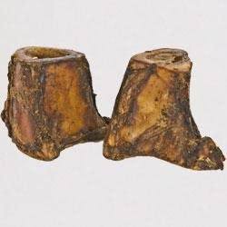 Jones Natural Chews Meaty Smoked Small Beef Center Bones Natural Dog Chews - .5 to 1.25 Inch - 30 Count