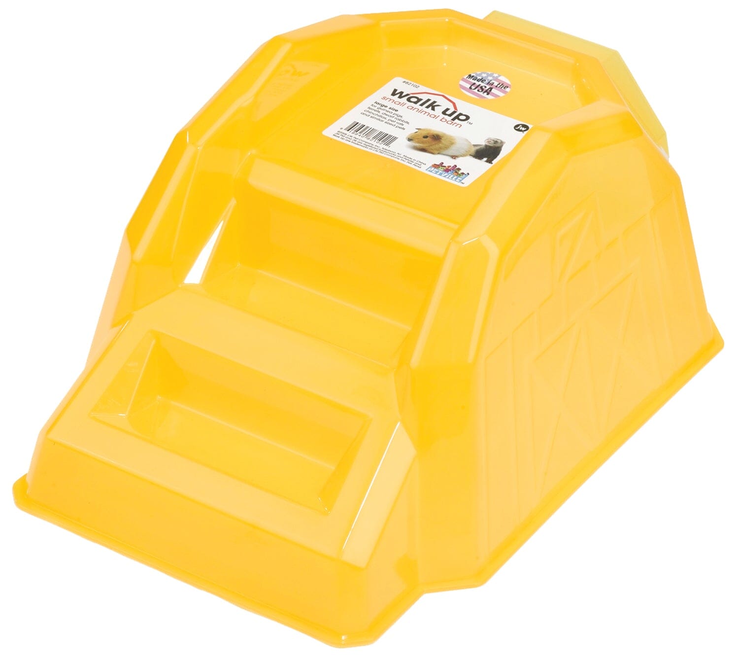 JW Pet Walk Up Barn Small Animal Hideaway - Large