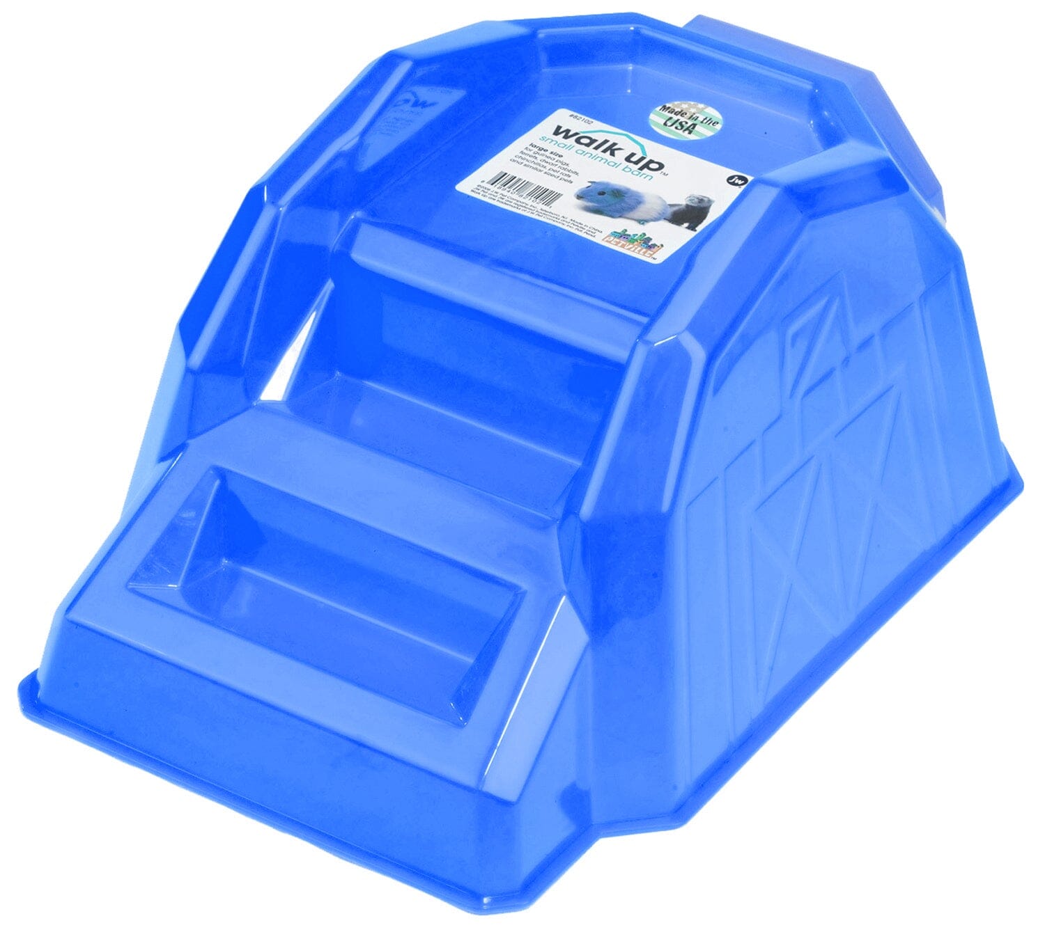 JW Pet Walk Up Barn Small Animal Hideaway - Large