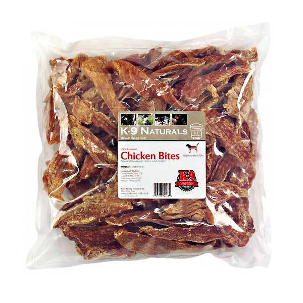 K-9 Kraving Treats Chicken Breast Bites Baked Dog Treats - Case of 5 lb
