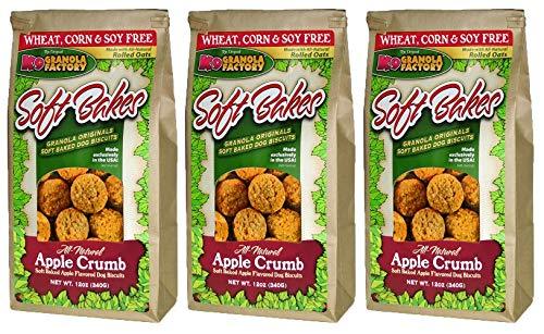 K9 Granola Granola Soft Bakes Apple Crumb Crunchy Dog Treats - 12oz
