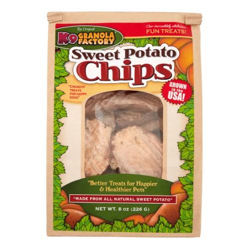 K9 Granola Sweet Potato CHIPS Baked Dog Treats - 8oz