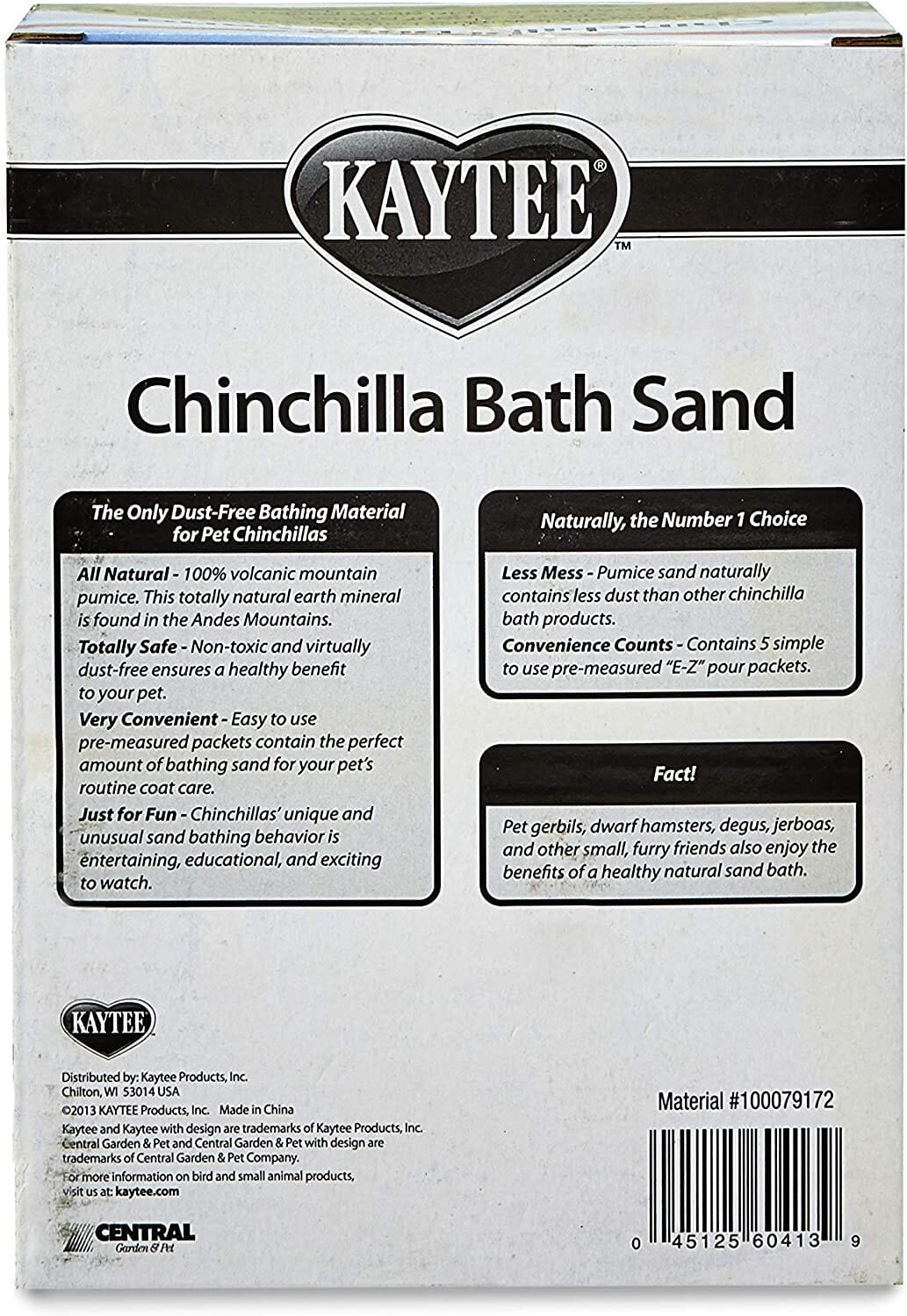 Kaytee Chinchilla Bath Sand - 5 pk
