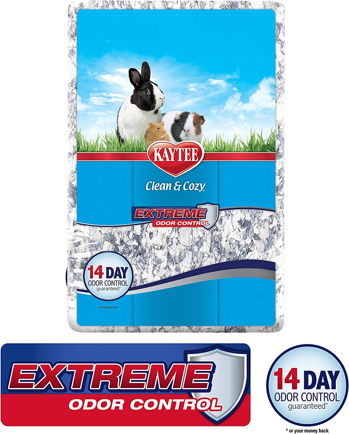 Kaytee Clean & Cozy Extreme Odor Bedding - 40 l