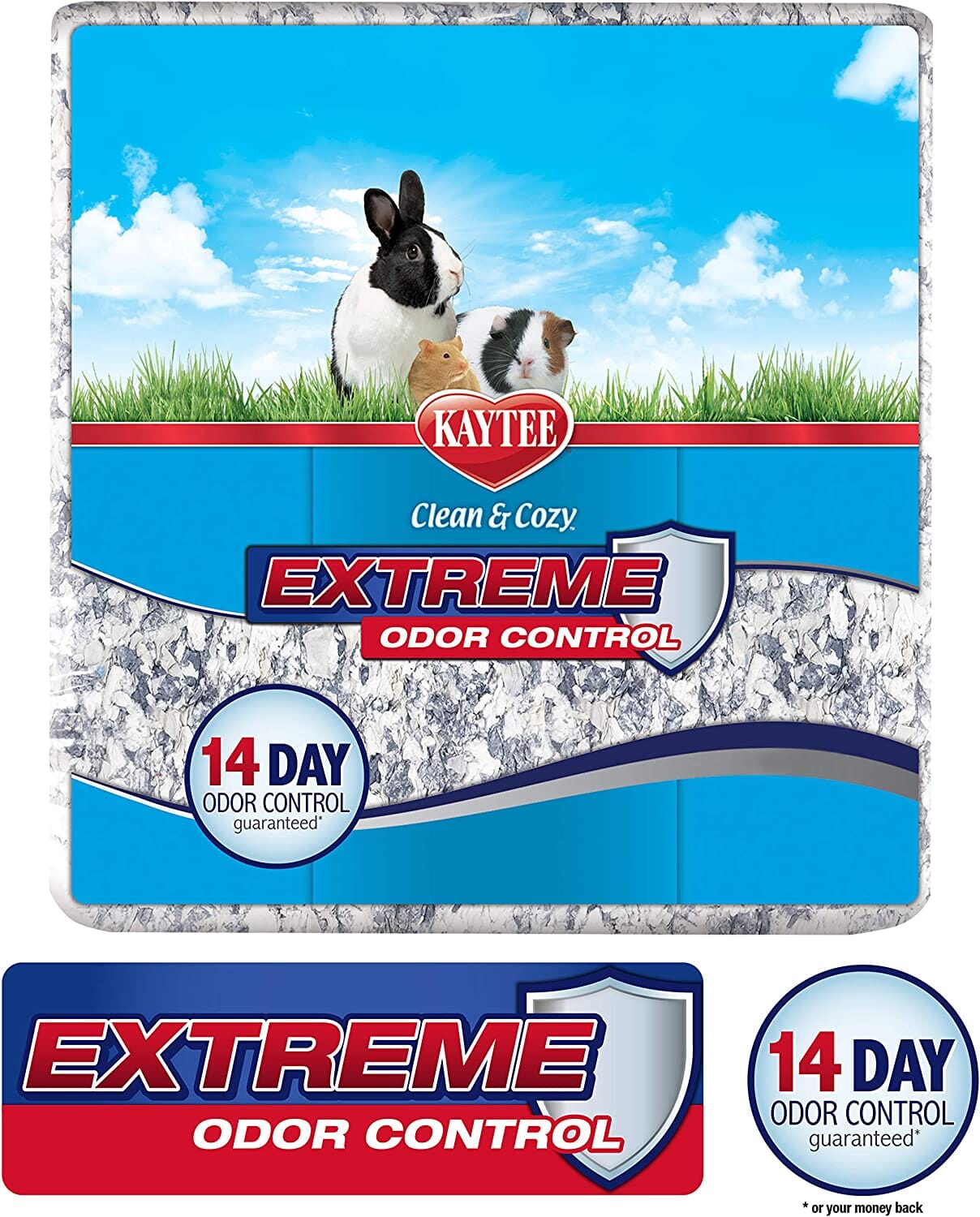 Kaytee Clean & Cozy Extreme Odor Bedding - 65 l