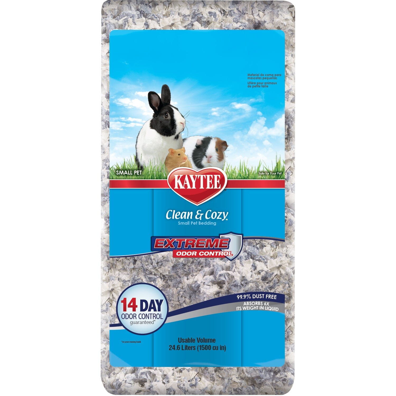 Kaytee Clean & Cozy Extreme Odor Control Bedding - 24.6 l