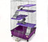 Kaytee Deluxe Multi-Level Home With Casters - 24 in X 24 in
