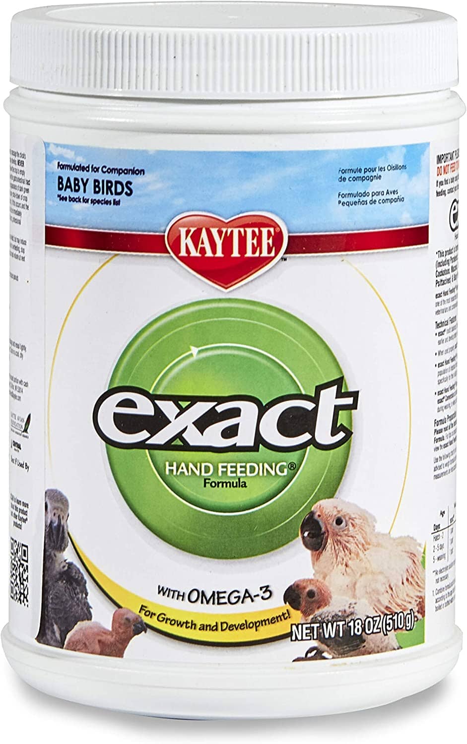Kaytee Exact Handfeeding - Baby Bird - 18 Oz