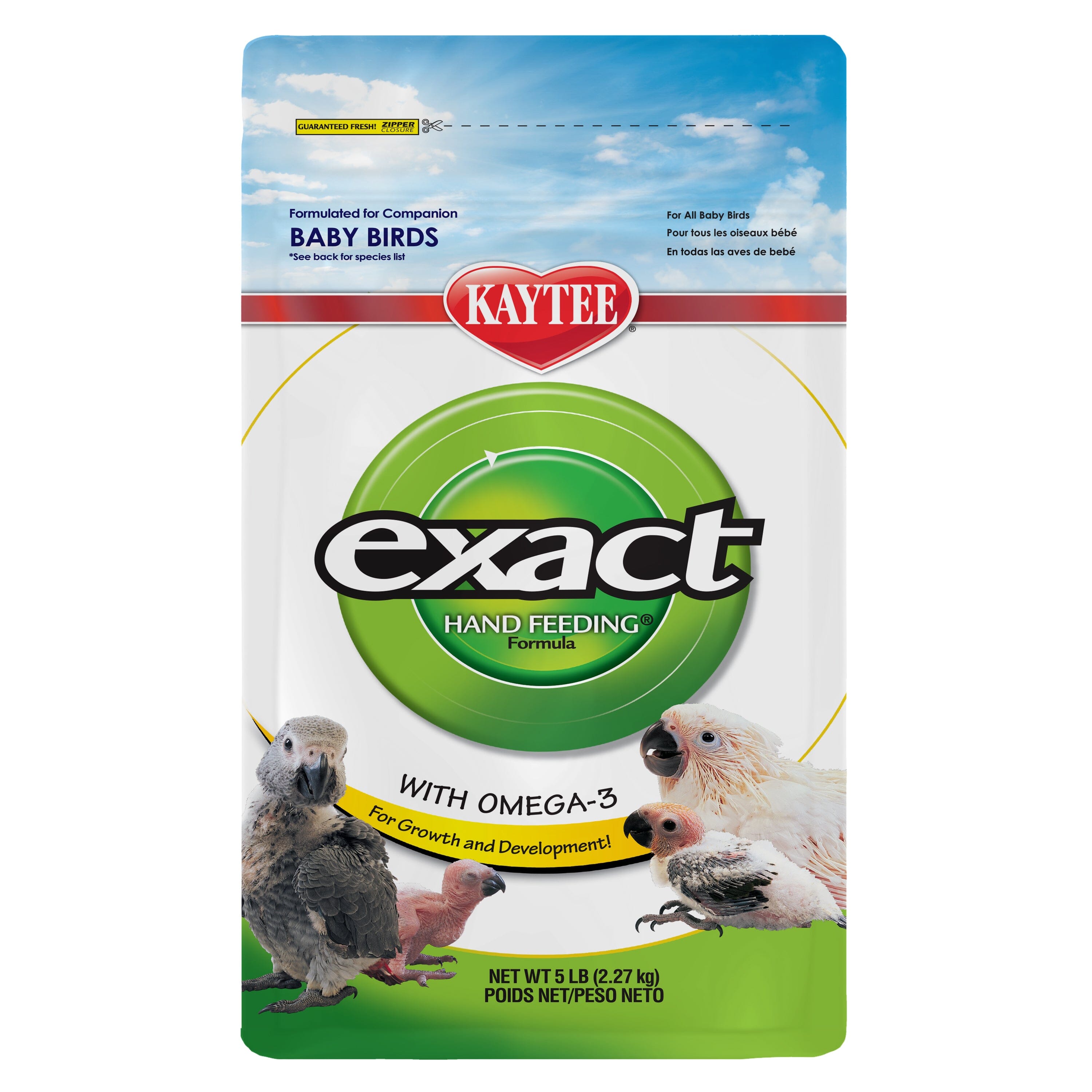 Kaytee Exact Handfeeding - Baby Bird - 5 lb
