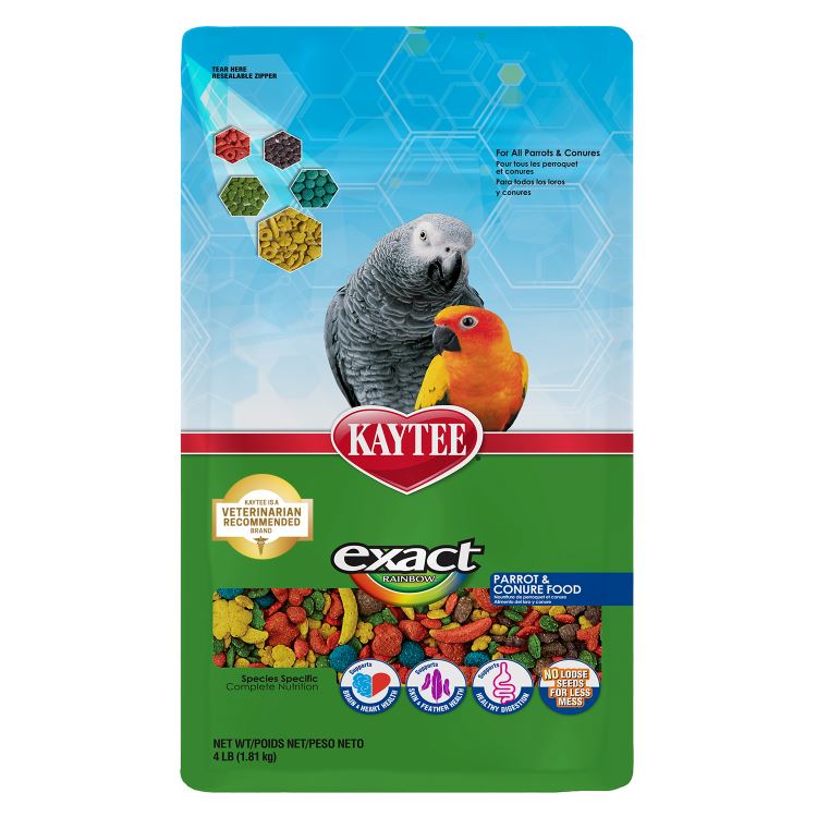 Kaytee Exact Rainbow Parrot & Conure - 4 lb