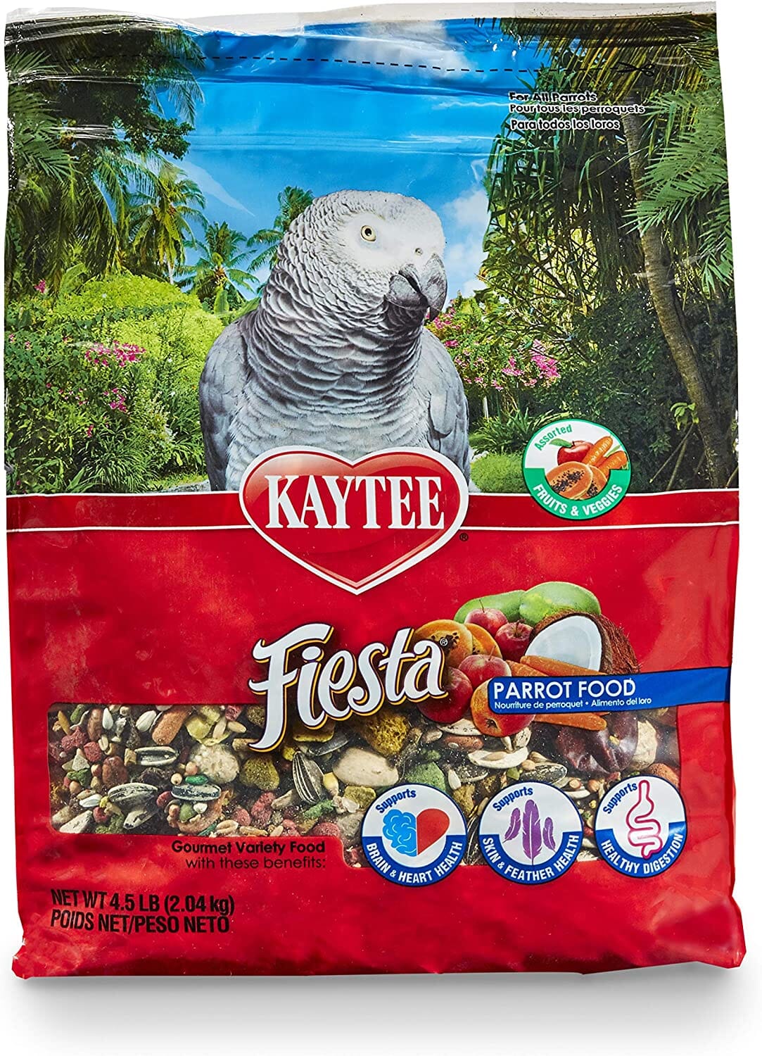 Kaytee Fiesta Parrot Food - 4.5 lb