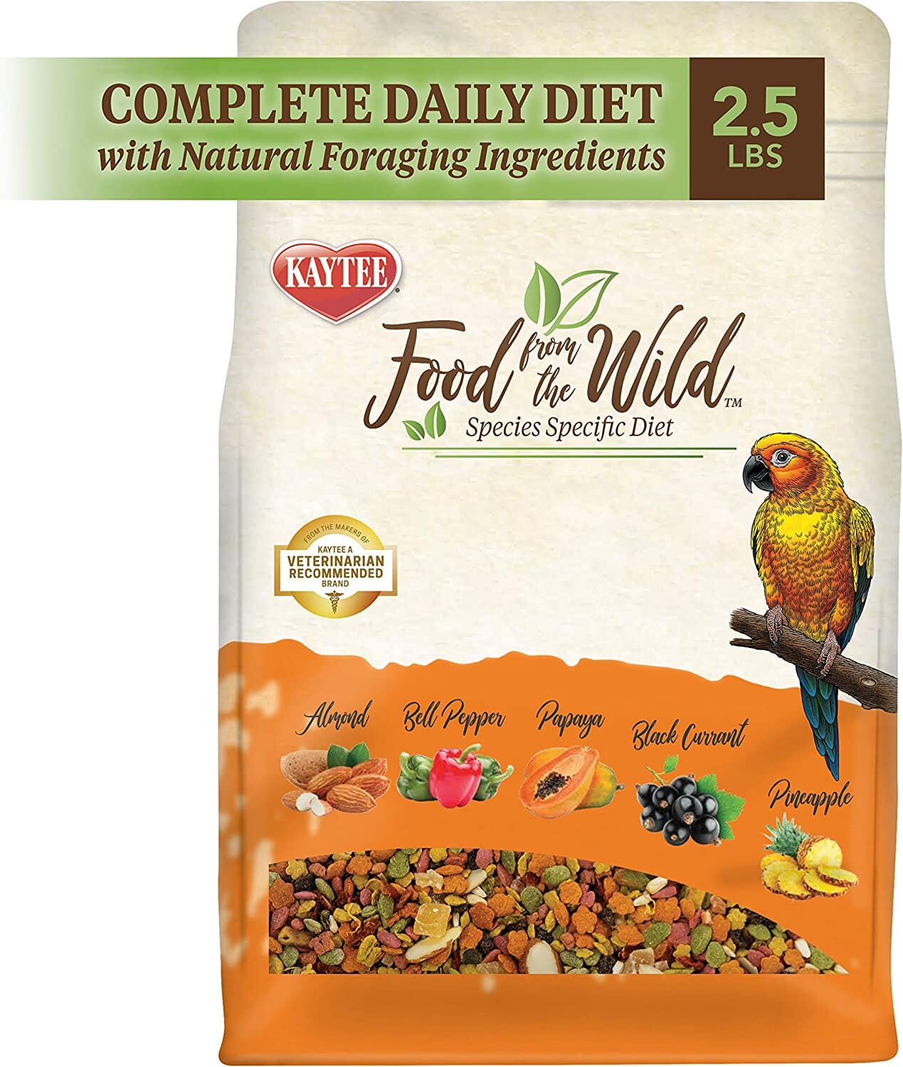 Kaytee Food from the Wild Conure - 2.5 lb