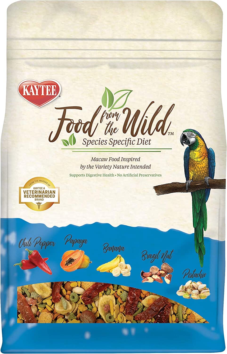 Kaytee Food from the Wild Macaw - 2.5 lb