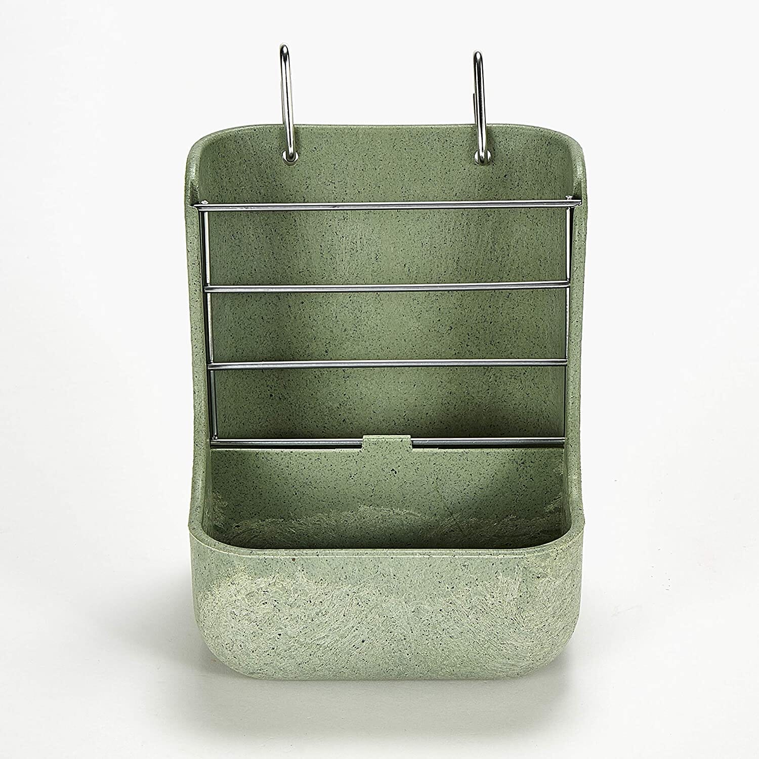 Kaytee Hay & Food Bin Feeder With Quick Locks - 5.75 in X 6 in X 7 in