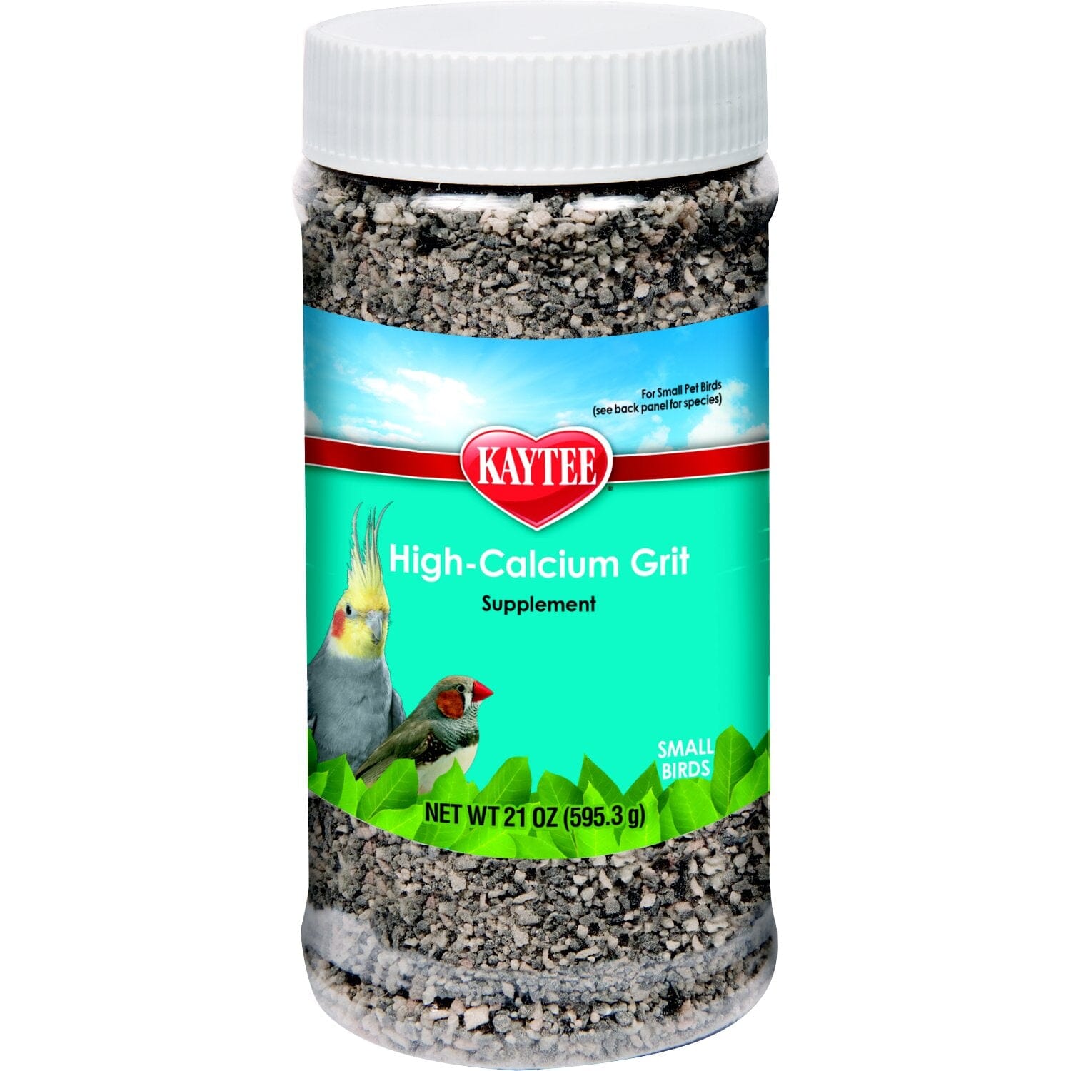 Kaytee Hi-Calcium Grit for Small Birds - Jar - 21 Oz