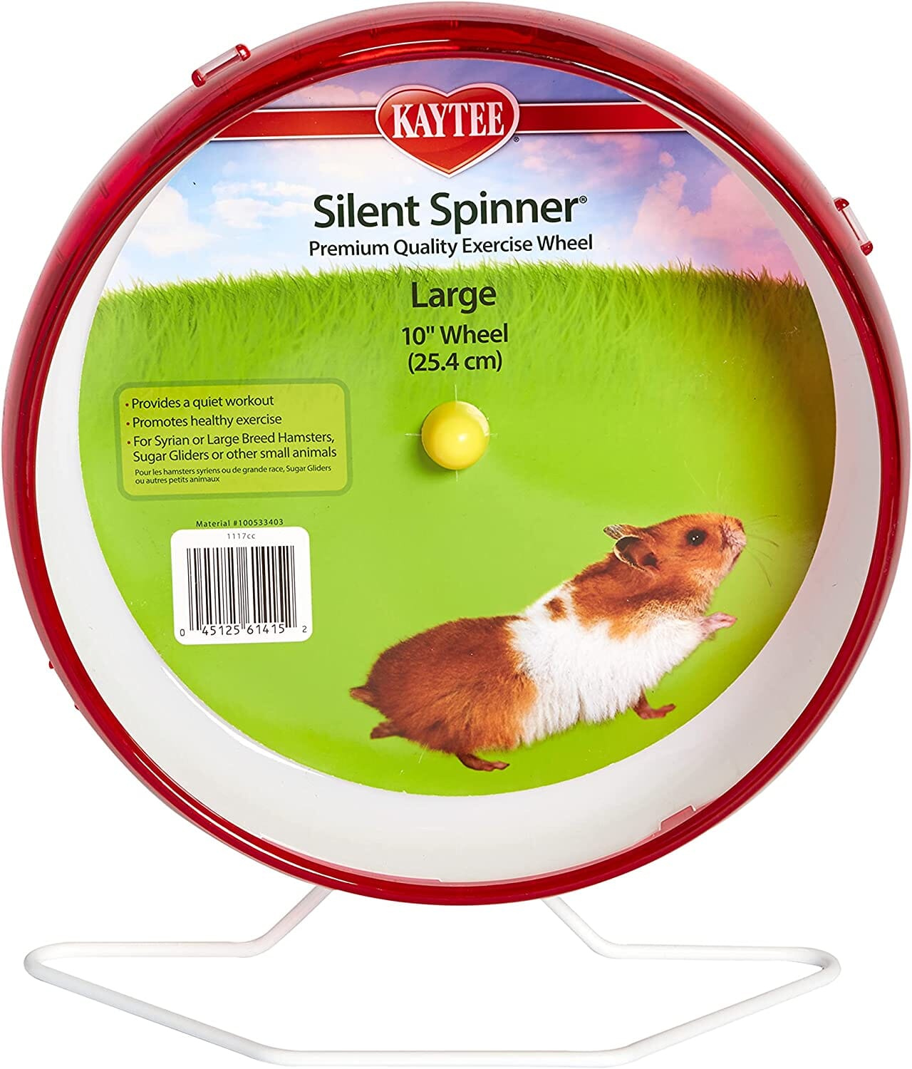 Kaytee Silent Spinner Wheel Assorted - 10 in