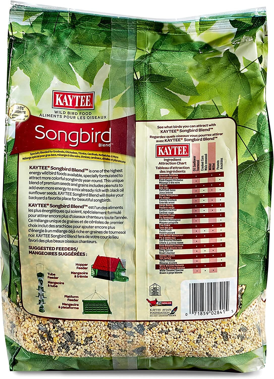 Kaytee Songbird Blend Food Bag - 5 lb