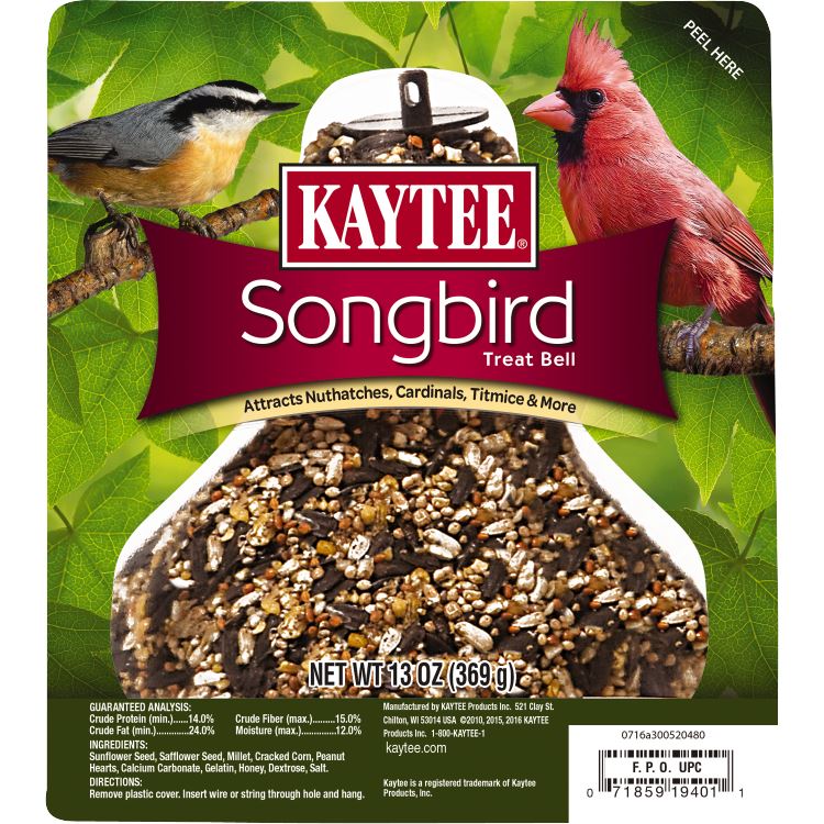 Kaytee Songbird Treat Bell - 13 Oz