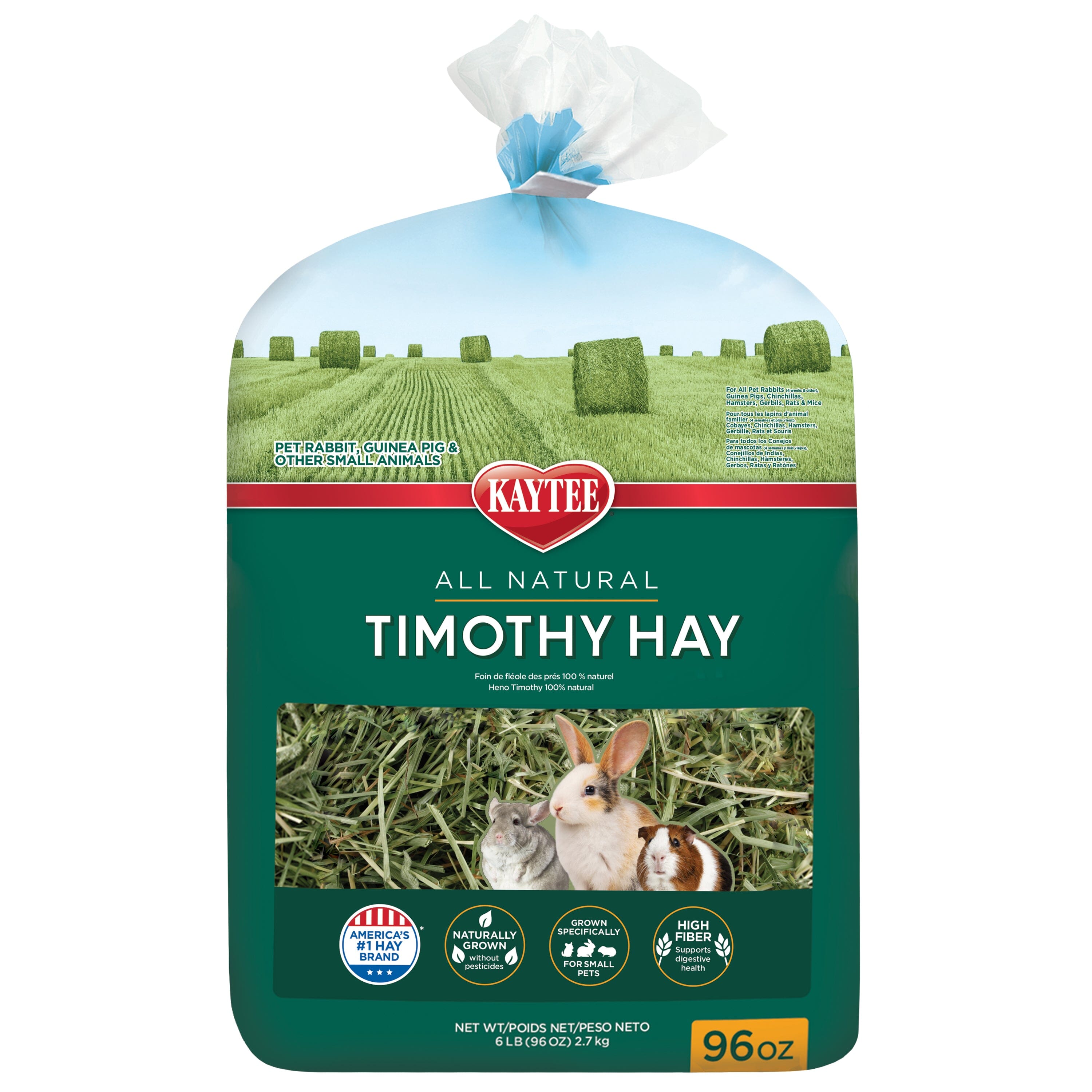Kaytee Timothy Hay - 96 Oz