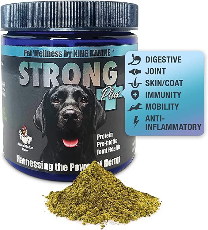 King Kanine King Wellness Strong Dog Supplements - 6 Oz