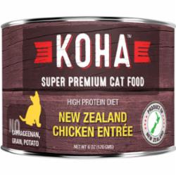 Koha Grain-Free Limited Ingredient Diet Pate Chicken Canned Cat Food - 3 Oz - Case of 24