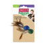 Kong Naturals Crinkle Ball with Feathers Catnip Cat Toy  