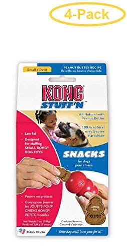 Kong Small Snacks Peanut Butter, 7oz
