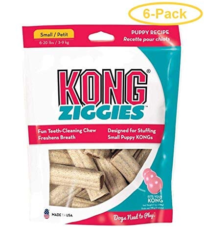 Kong Ziggies Puppy Recipe Natural Dog Chews - Small - 7 Oz