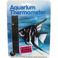LCR Hallcrest Liquid Crystal Vertical Aquarium Thermometer - Large