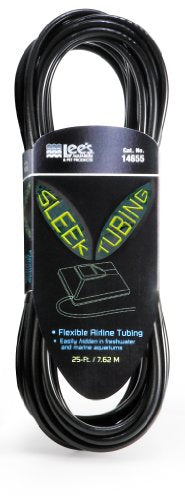 Lee's Sleek Black Airline Tubing - 25 ft
