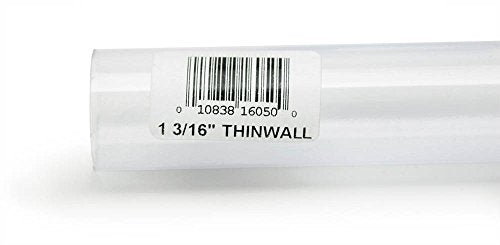 Lee's Thinwall Rigid Tubing - 1-3/16" x 3 ft - Pack of 6