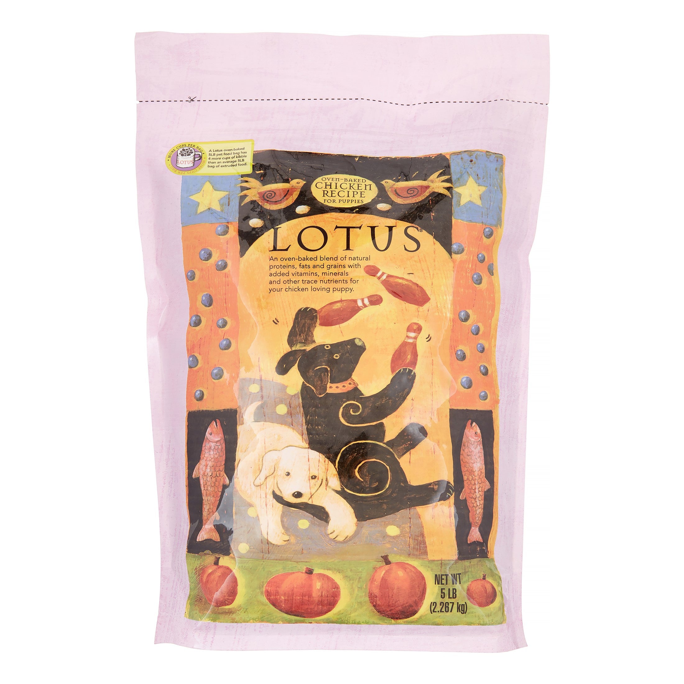 Lotus Puppy Chicken Dry Dog Food - 5 lbs