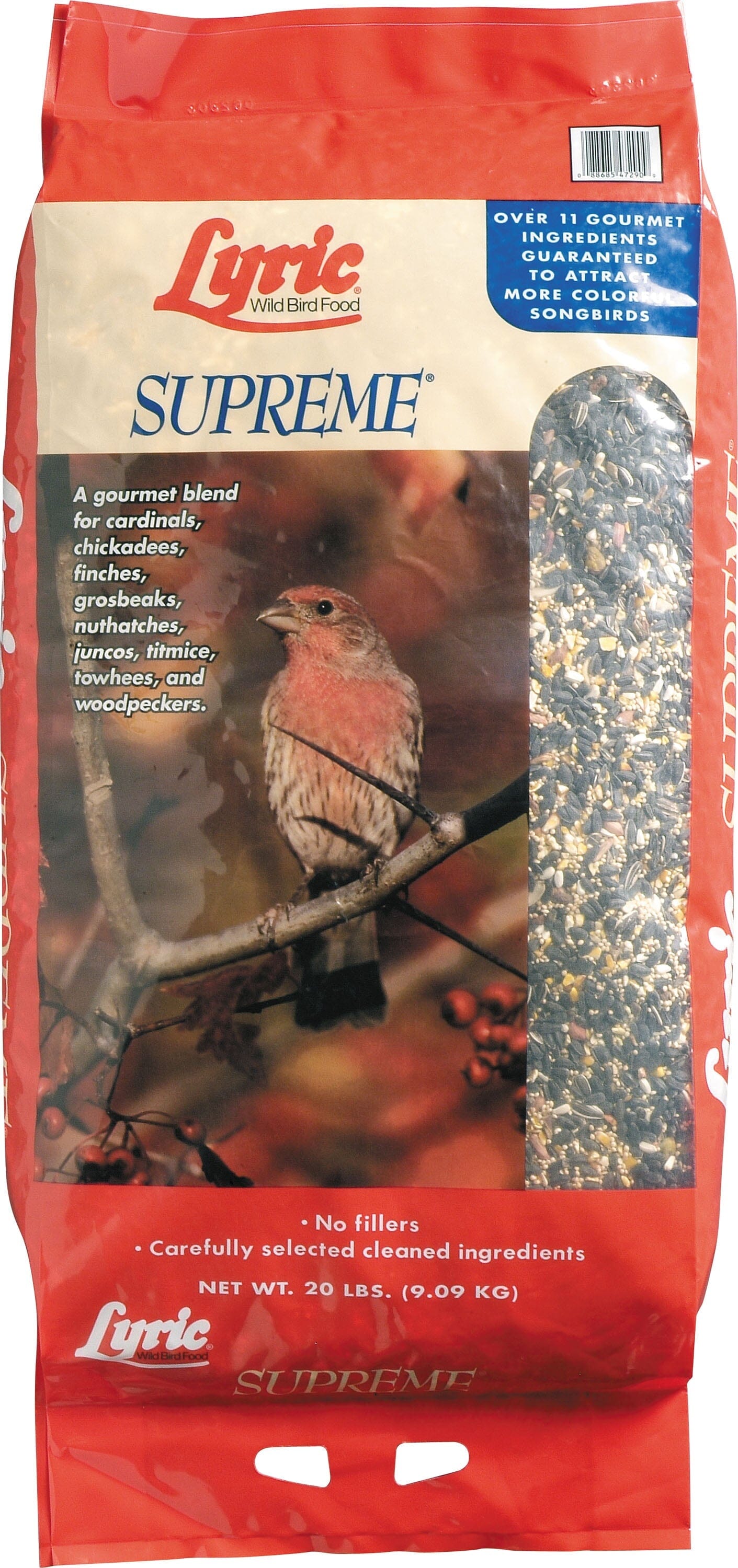 Lyric Supreme Wild Bird Food Seed Mix - 20 Lbs