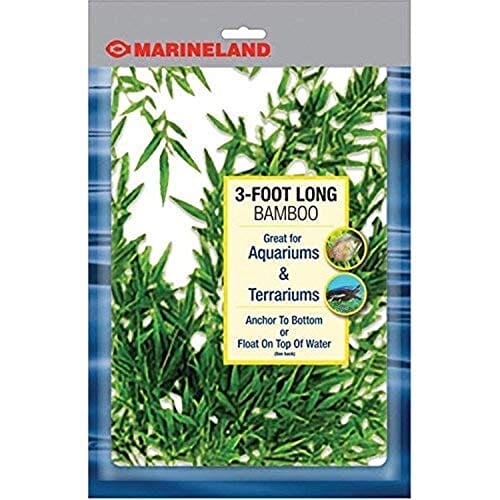 Marineland Bamboo Plastic Aquarium Plant - 3 Ft