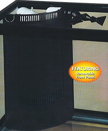 Marineland Corner-Flo Aquarium with 2 Overflow Tank - 125 Gal - 72 X 18 X 2