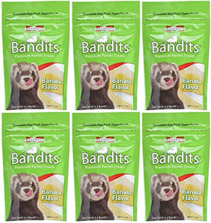 Marshall Bandits Premium Ferret Treat - Banana Flavor - 3 oz