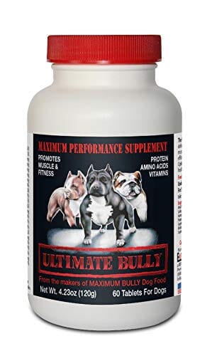 Maximum Bully Performance Dog Supplement - 60 Count