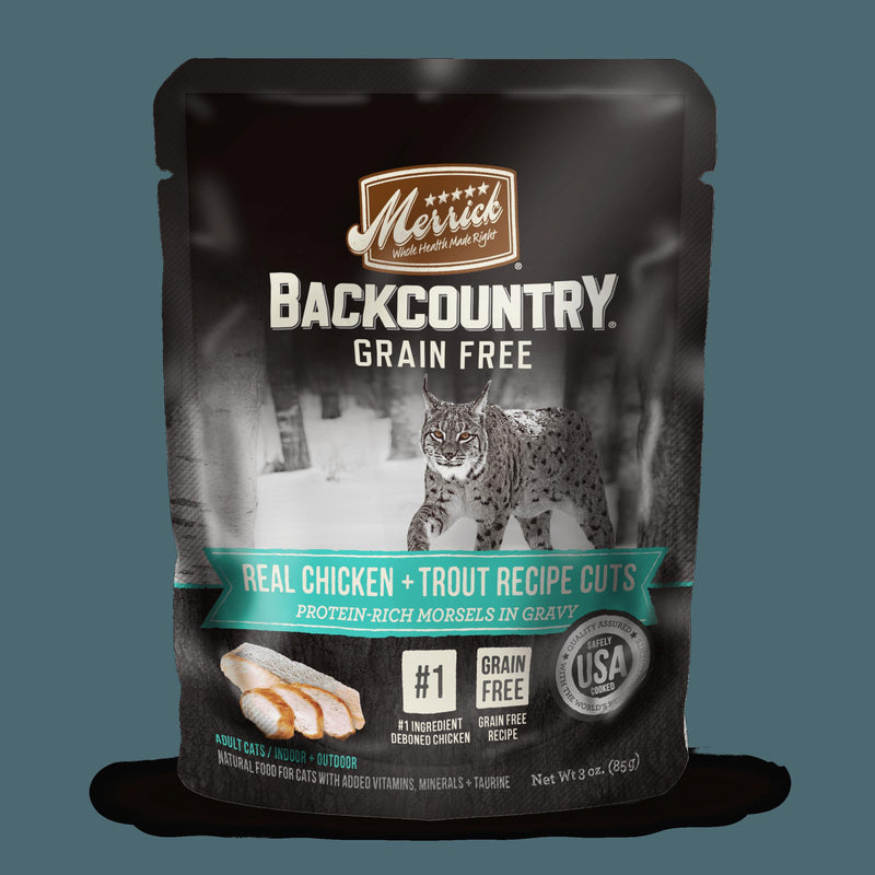 Merrick Backcountry Grain Free Chicken Trout Recipe Real Cuts