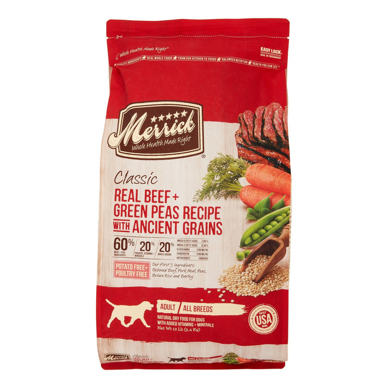 Merrick classic best sale real beef