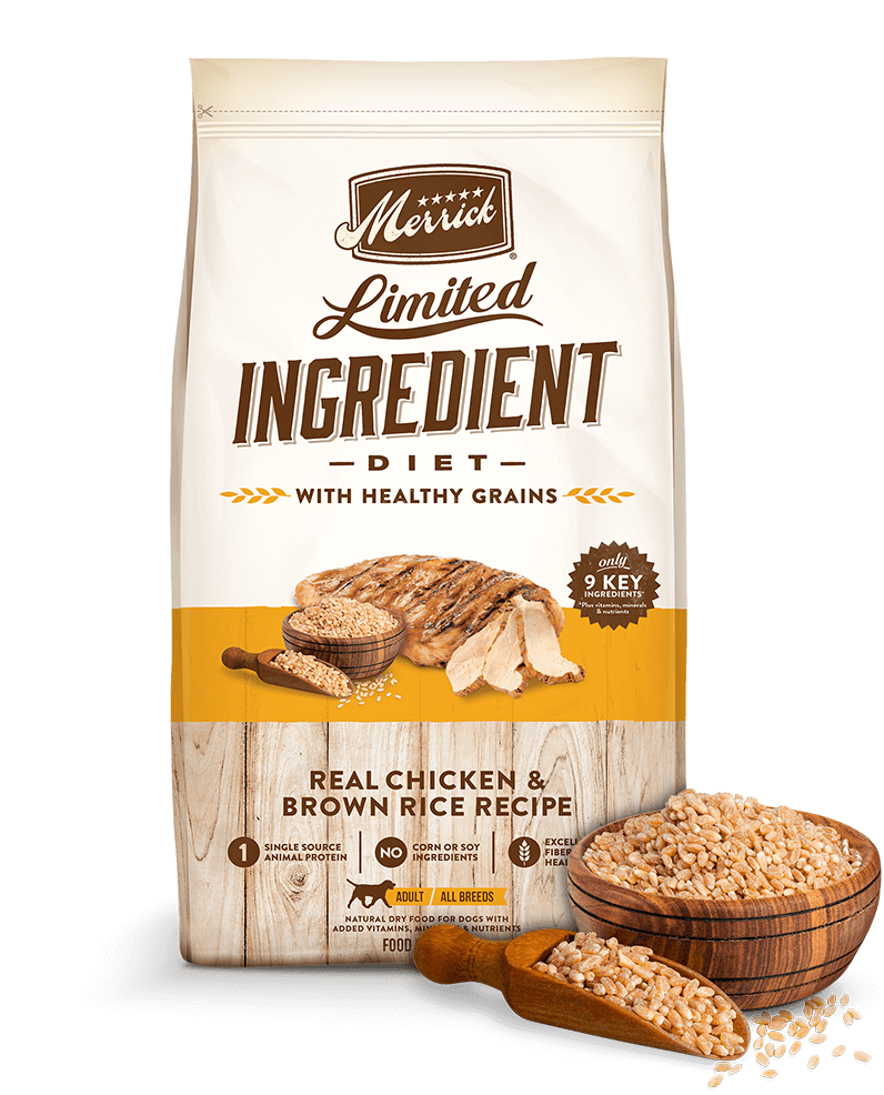 Merrick Limited Ingredient Diet LID Chicken & Brown Rice - 4 lb Bag