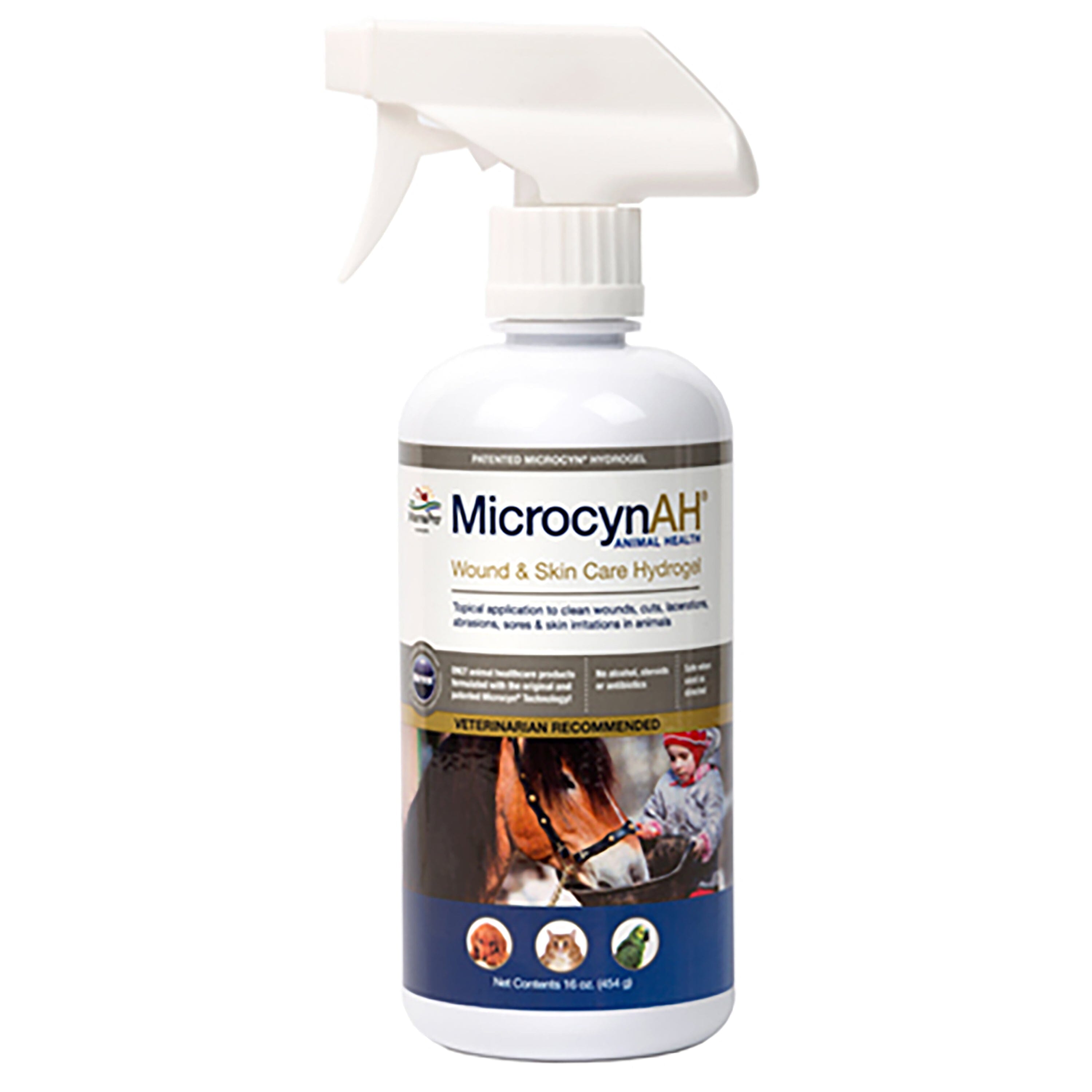 MicrocynAH Wound & Skin Care Hydrogel - 16 Oz