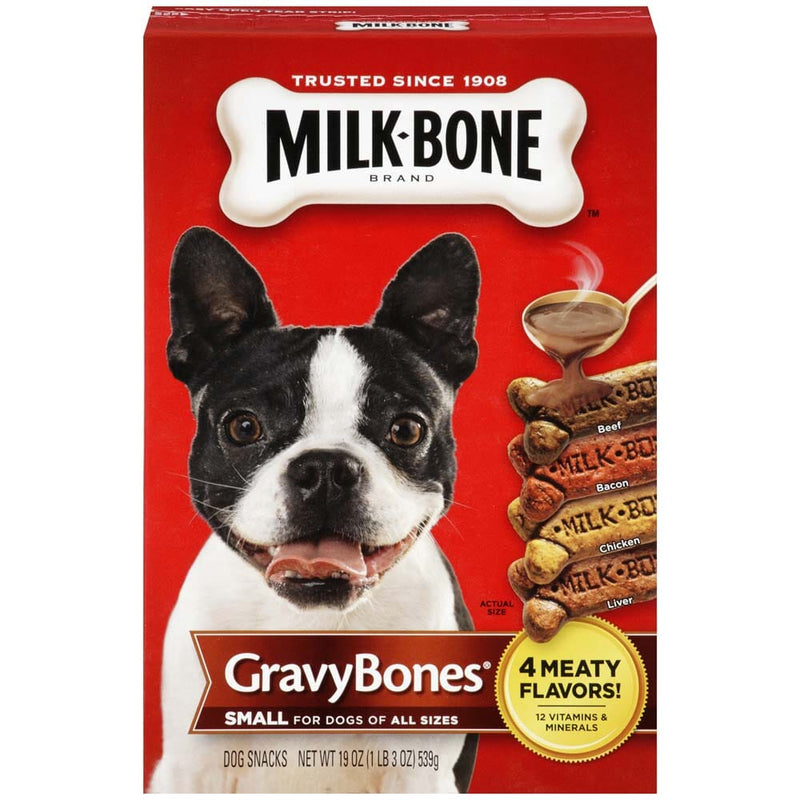 MilkBone GravyBones Dog Treats 19 Oz Small/Medium Pet Life