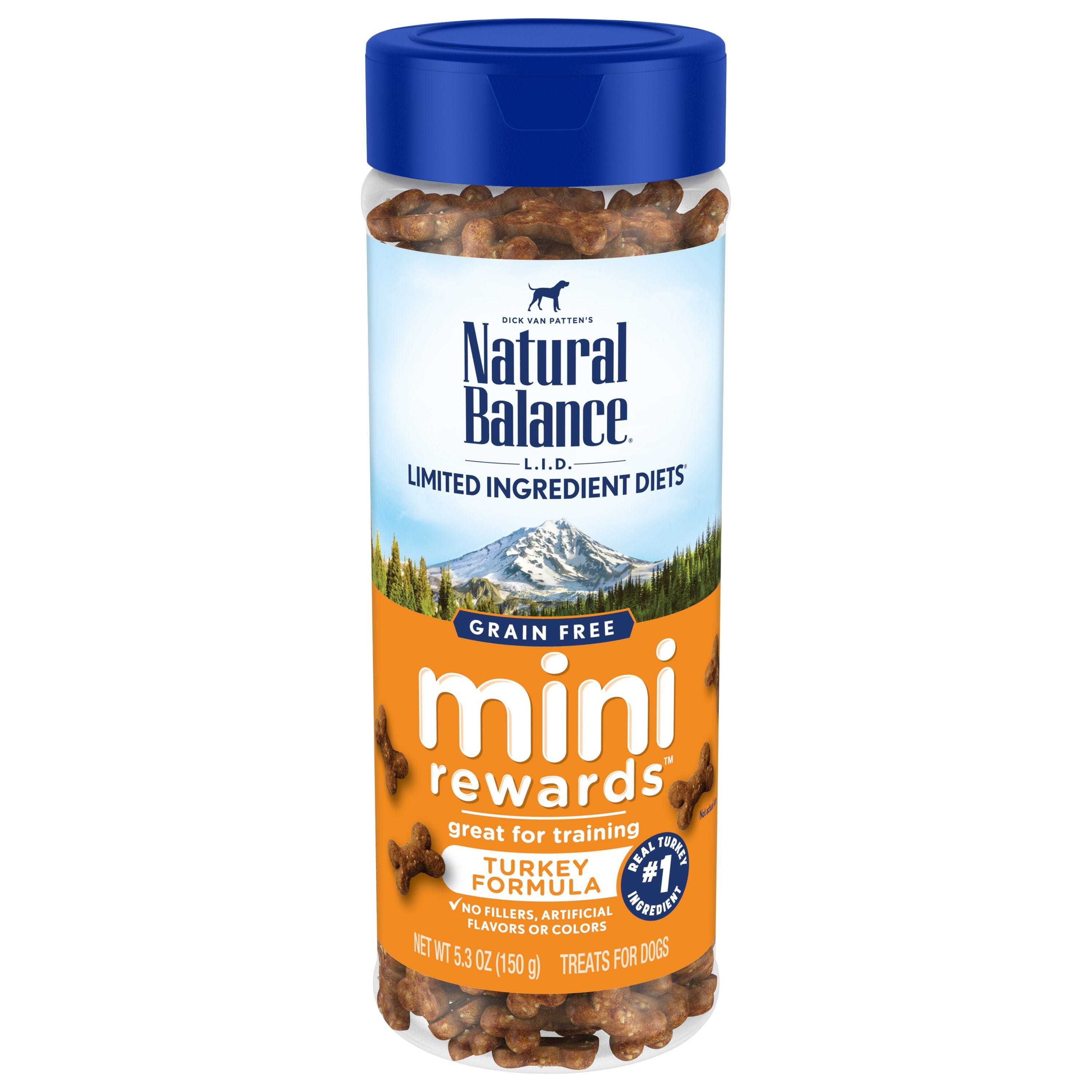 Natural Balance Pet Foods Limited Ingredient Diet Grain Free Mini Rewards Dog Treats - Turkey - 5.3 Oz