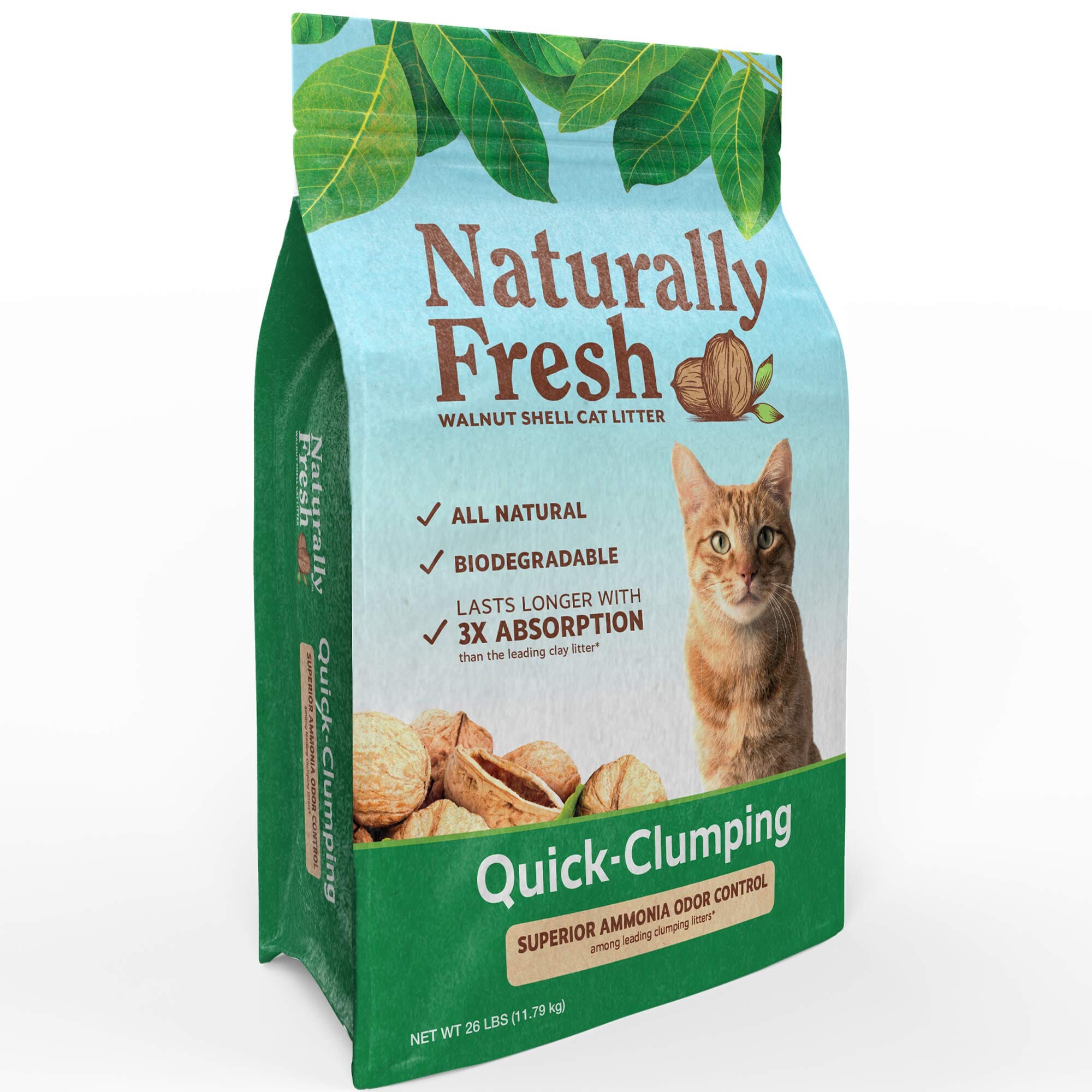 Naturally Fresh® Quick-Clumping Cat Litter - 26 Lbs