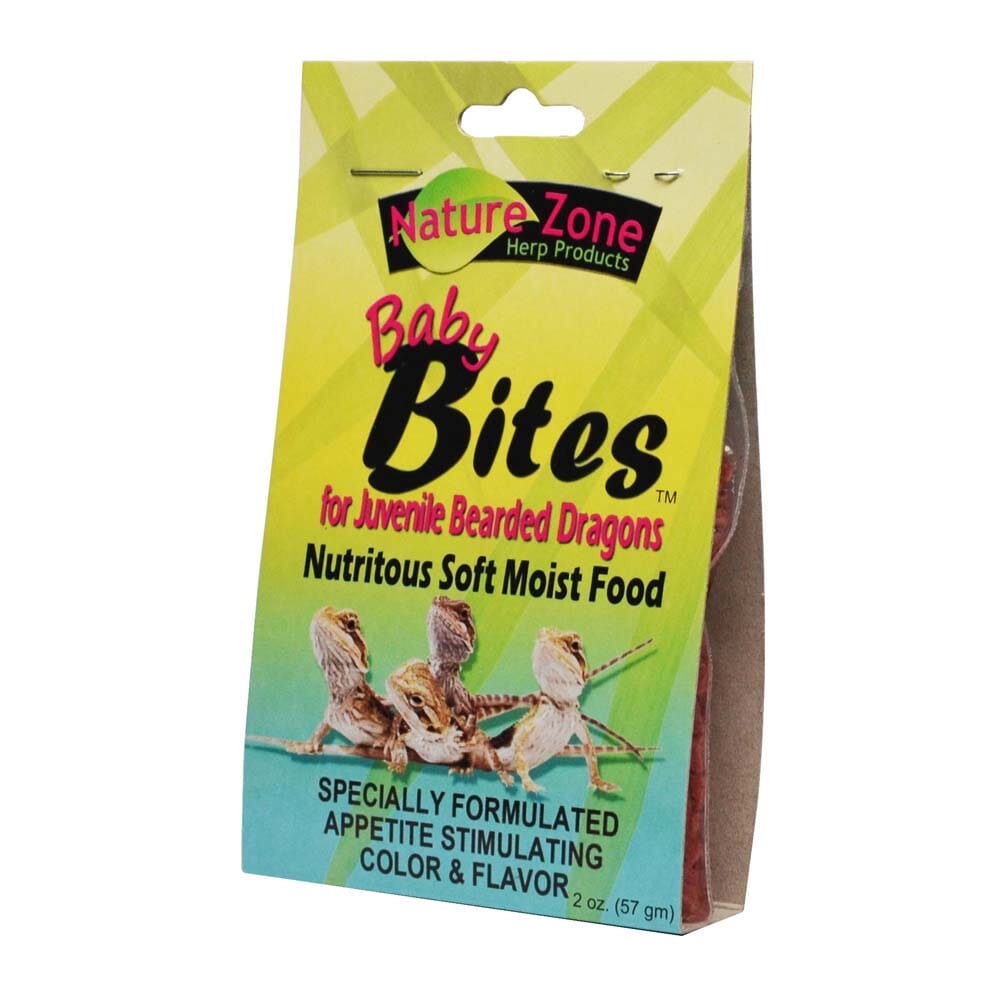 Nature Zone Bearded Dragon Baby Bites Gel Food - 2 Oz