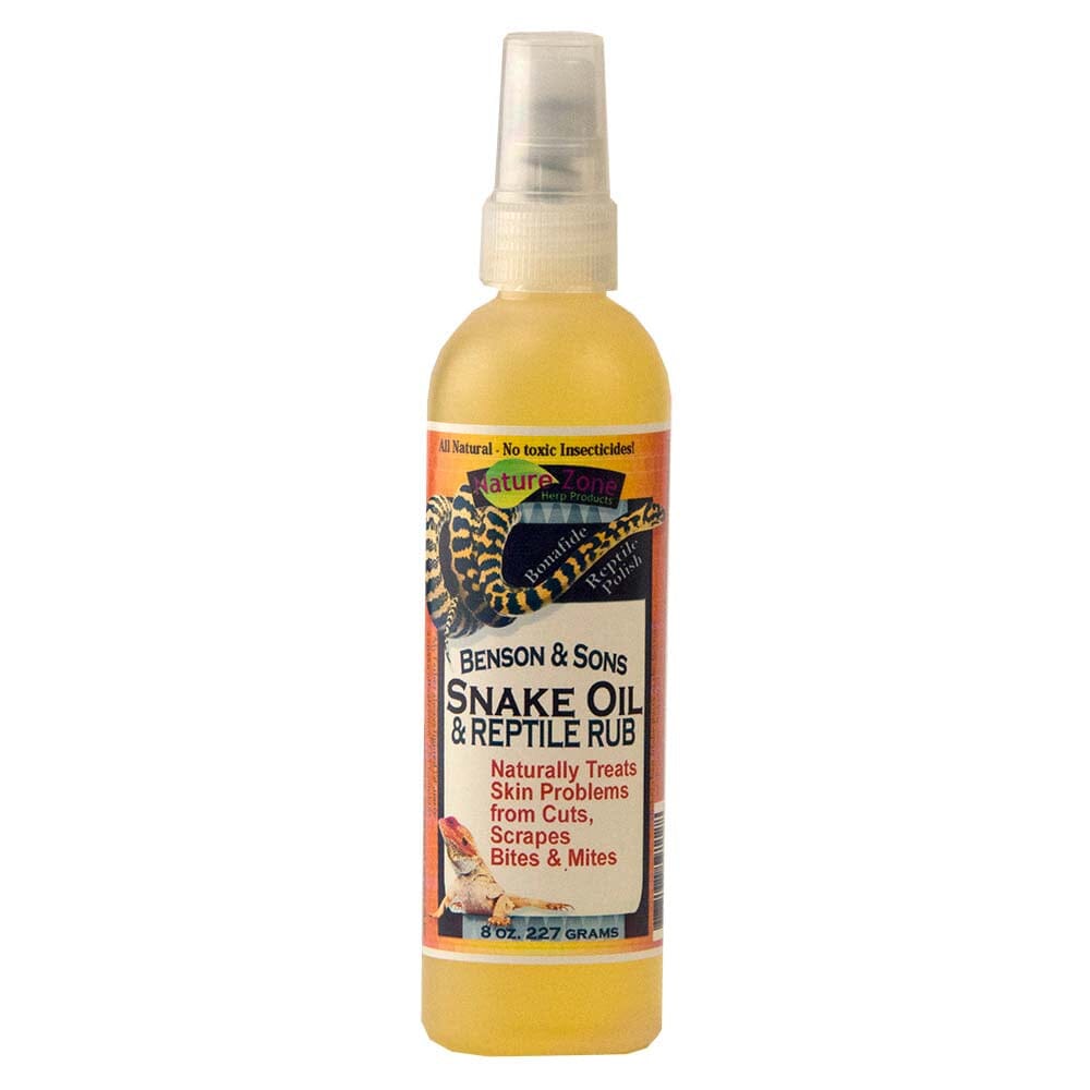 Nature Zone Benson & Sons Snake Oil and Reptile Rub - 8 fl Oz